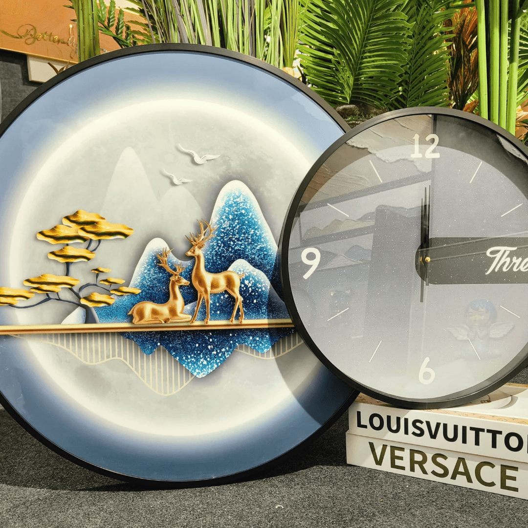 Fusion of Art & Clock Style 10